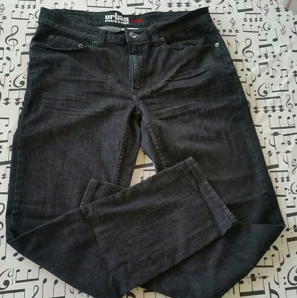 ***SOLD*"*Men's Urban Pipeline Black Jeans - Picture 2 of 4